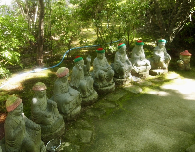 Rakan statues at Daishō-in