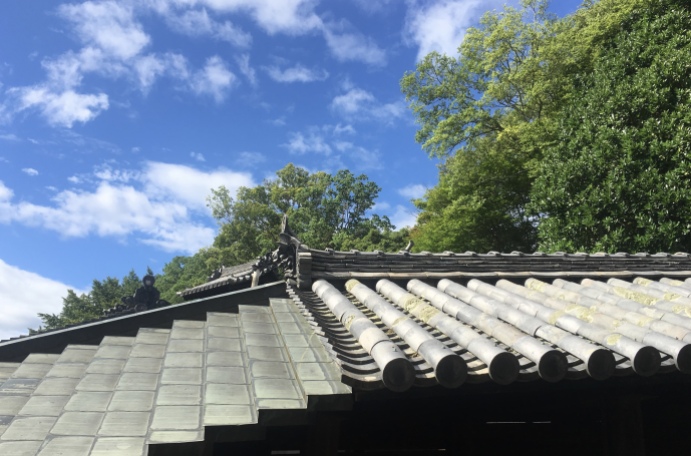 roof at Nigatsu-dō