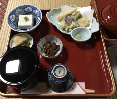 dinner at Kumagaiji