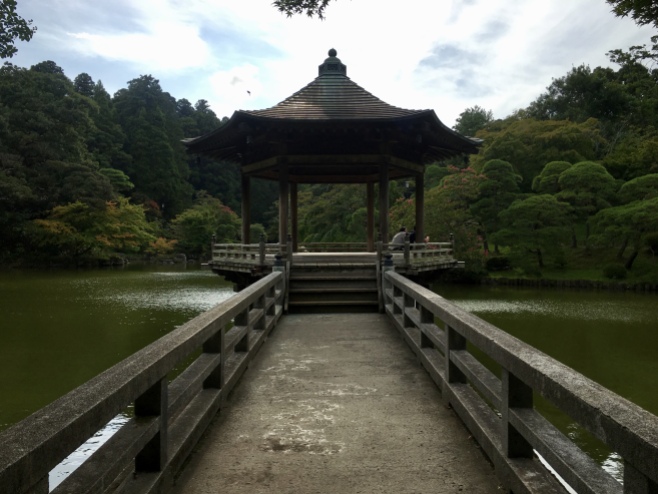 pavilion at Naritasan Park