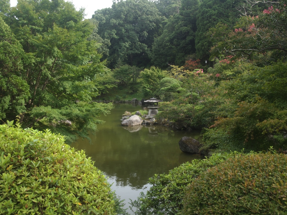 pond at Naritasan Park